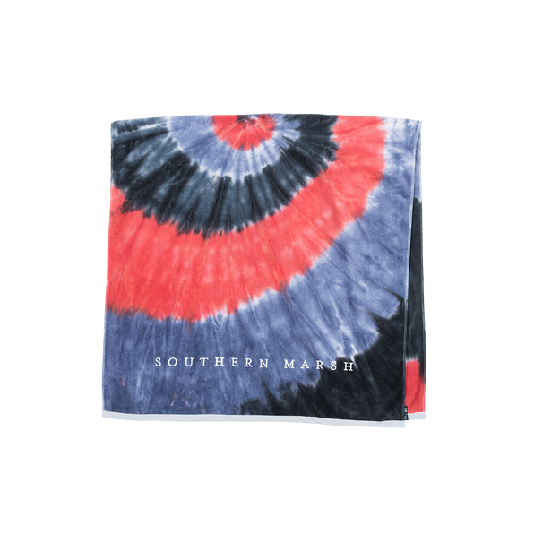 Red White and Blue Tie Dye