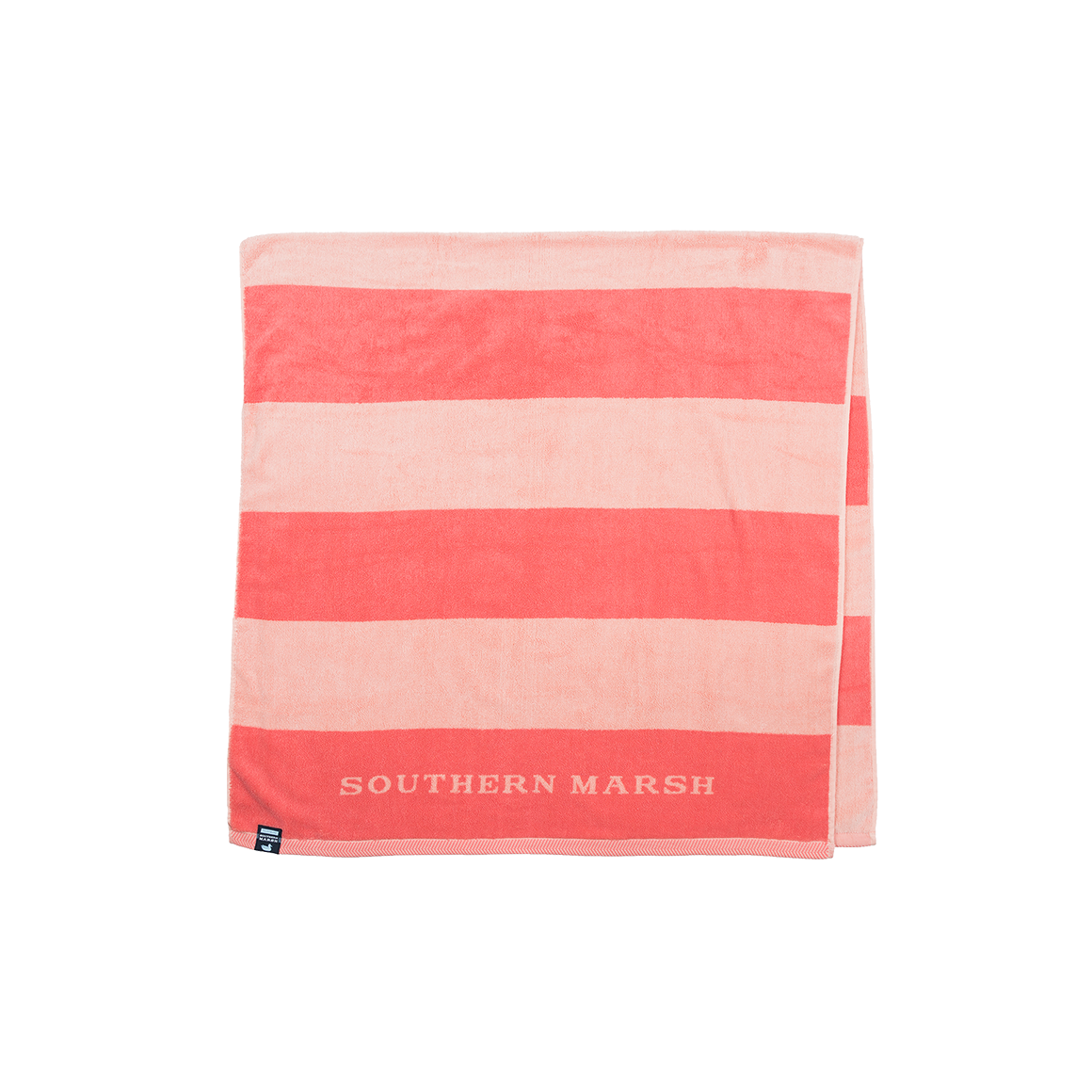 Coral and Peach Stripes