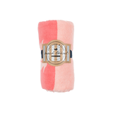 Coral and Peach Stripes | Rolled