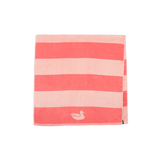 Coral and Peach Stripes | Back