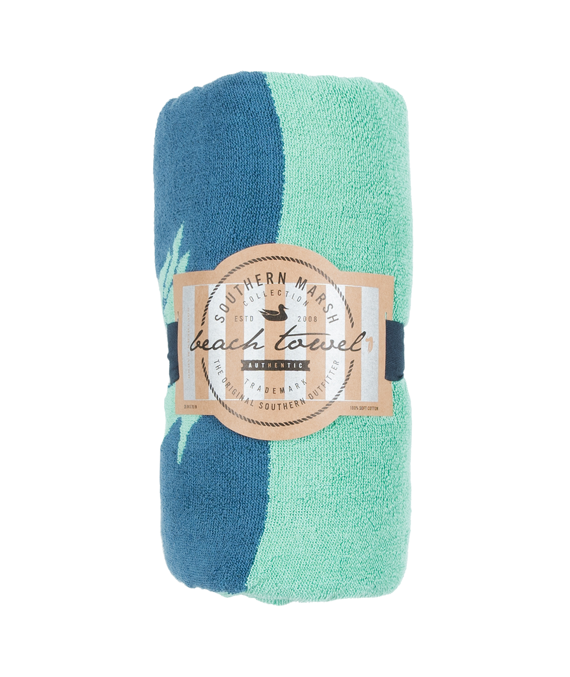 Navy and Mint Stripes | roll