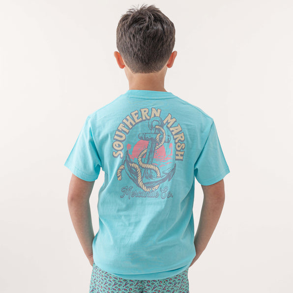 Antigua Blue | On Model Back