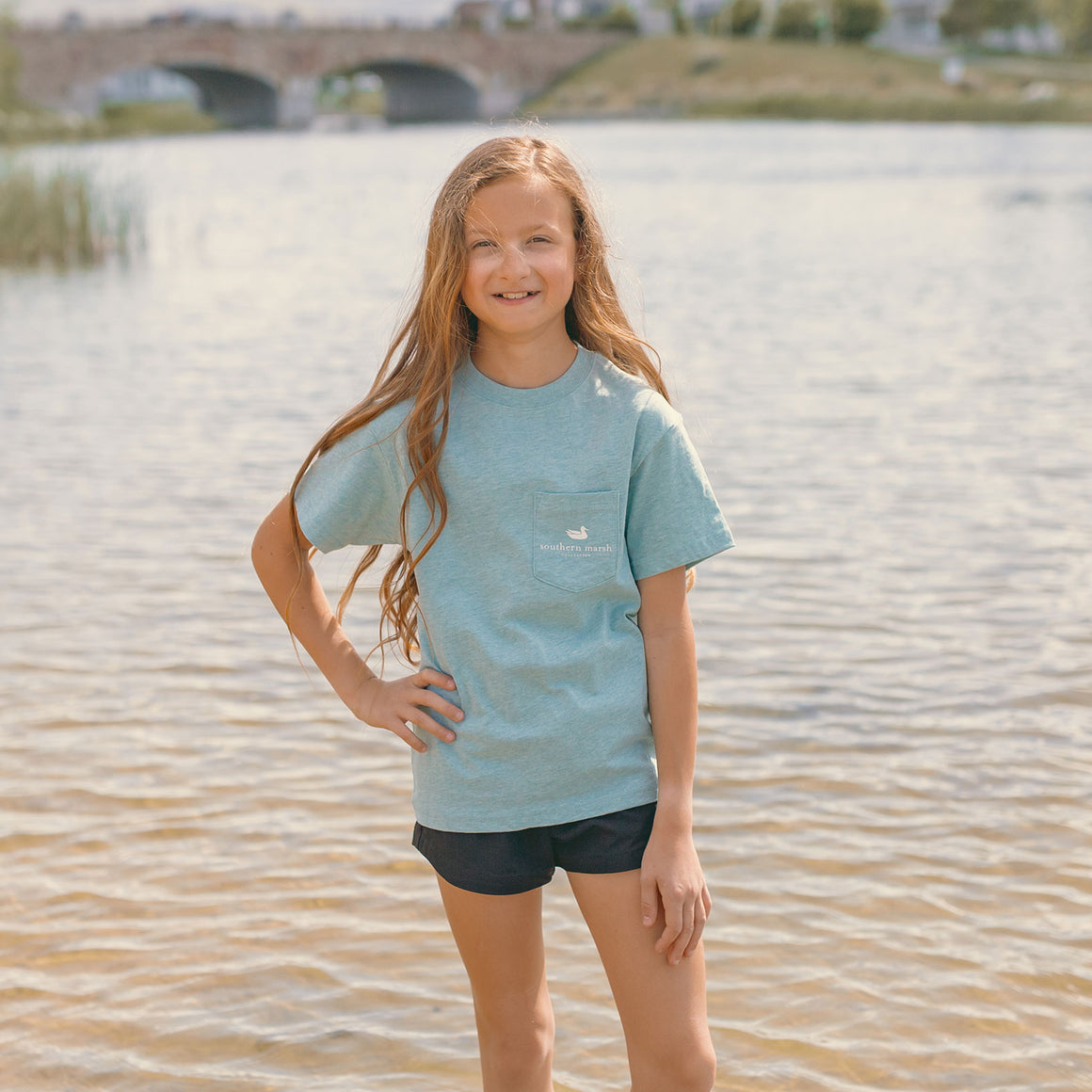 Washed Moss Blue | lifestyle front