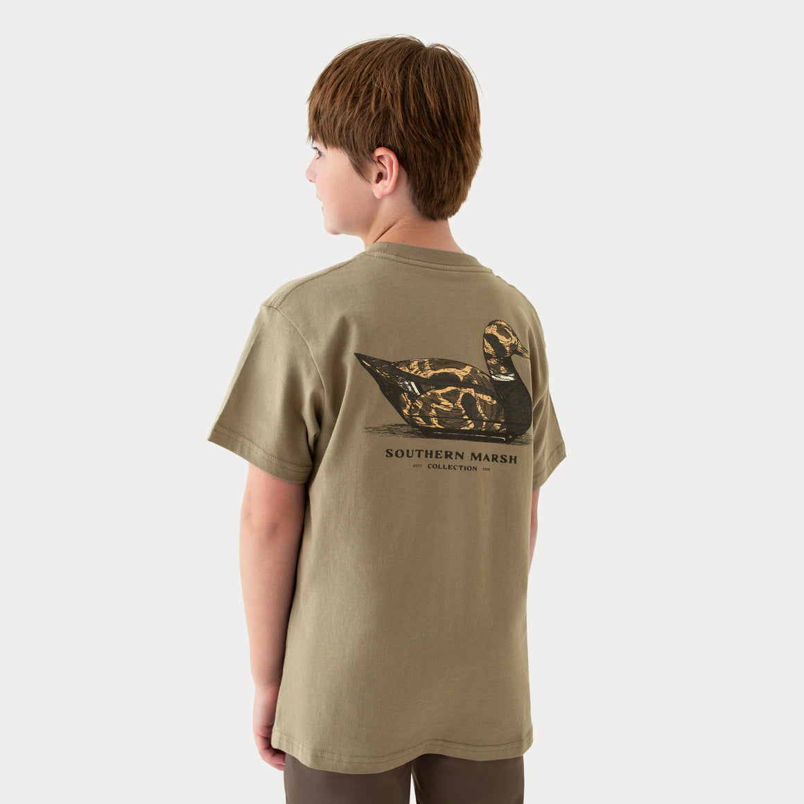 Stonewall Olive | On Model Back