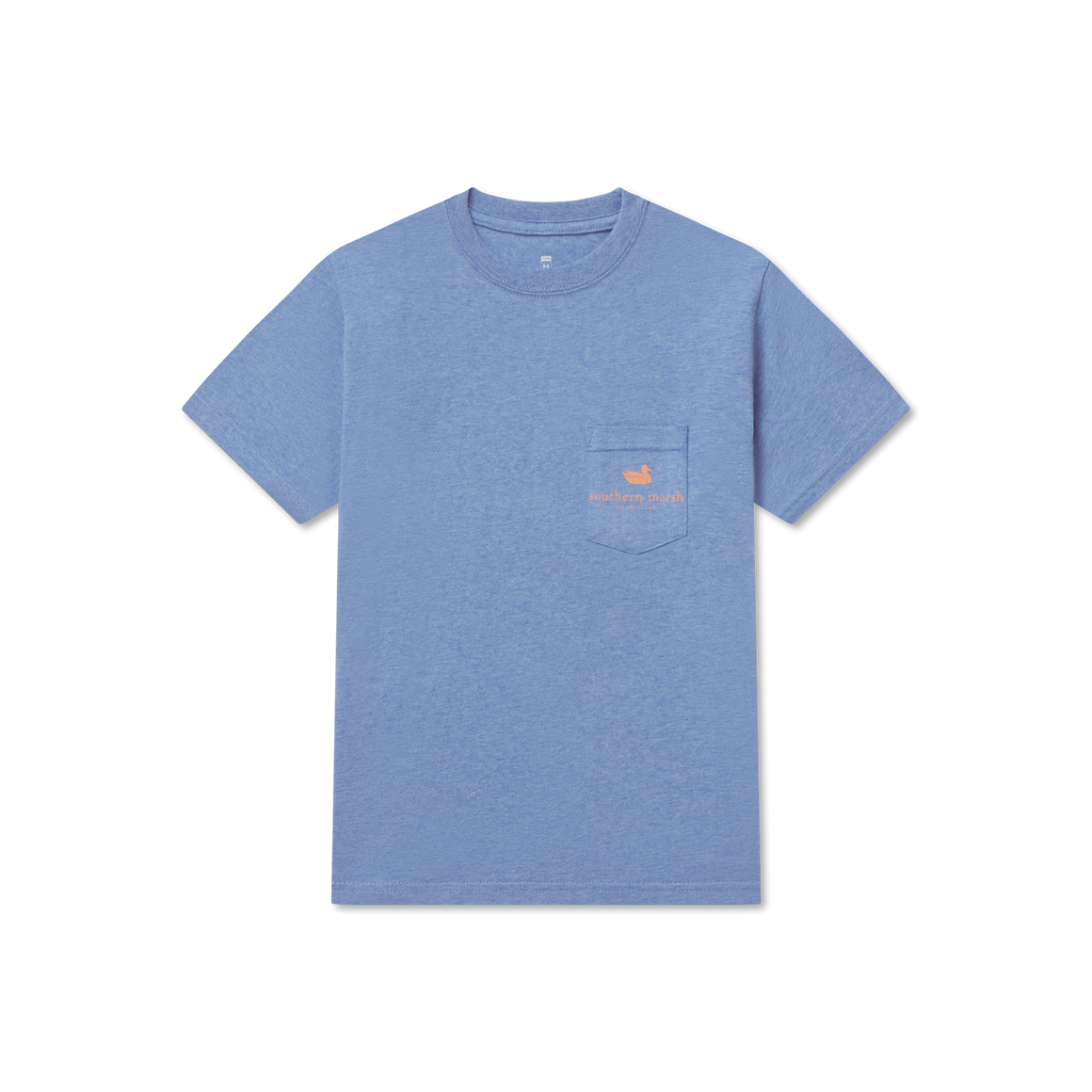 Washed Blue Heather | FRONT