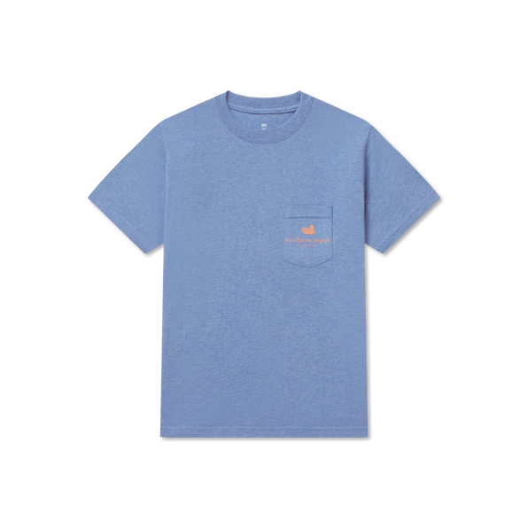 Washed Blue Heather | FRONT
