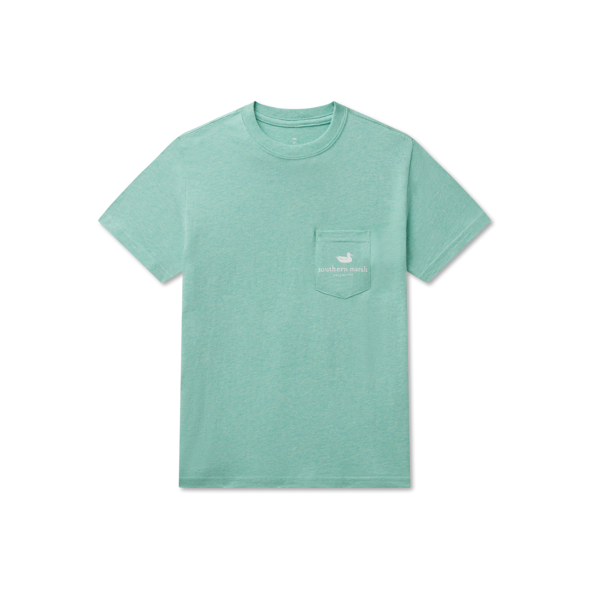 Washed Bimini Green Heather | Front