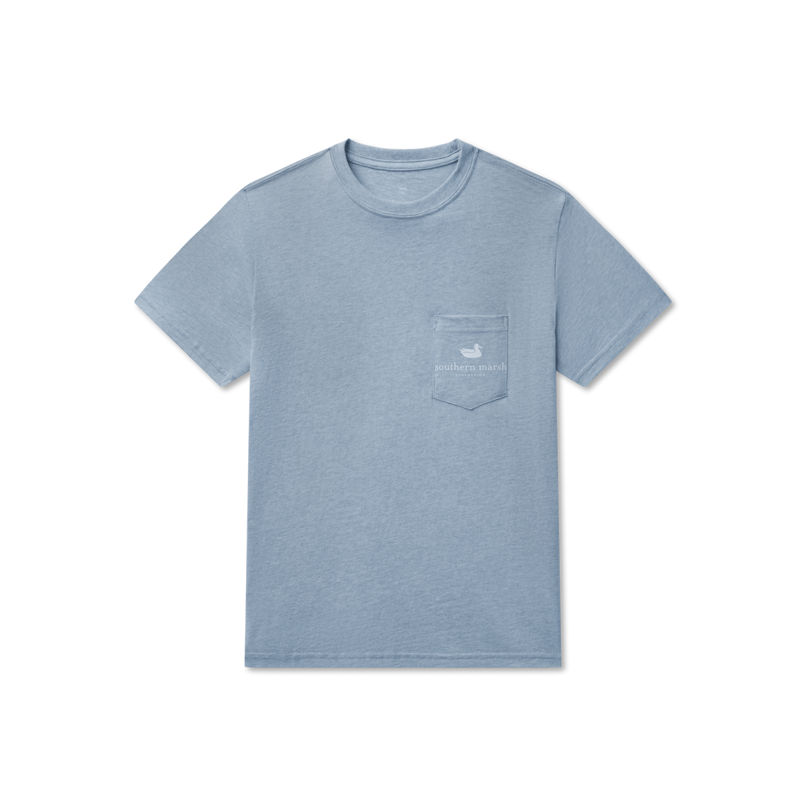 Washed Sky Blue Heather | Front