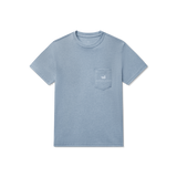 Washed Sky Blue Heather | Front