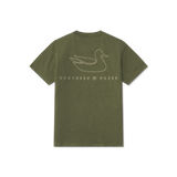 Washed  Dark Green