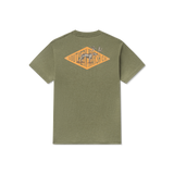 Washed Dark  Green