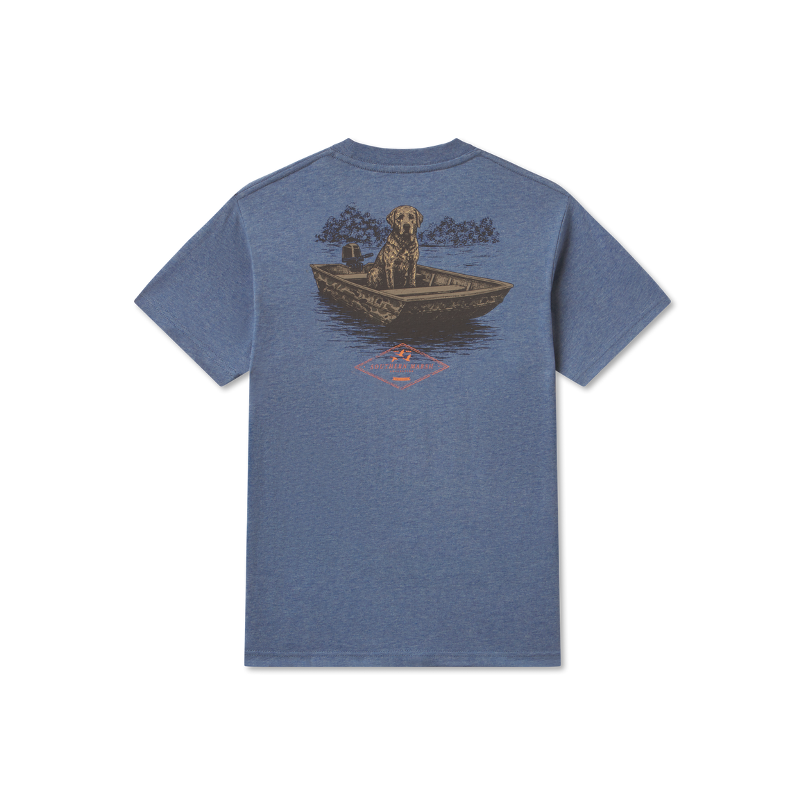 Washed  Oxford Blue