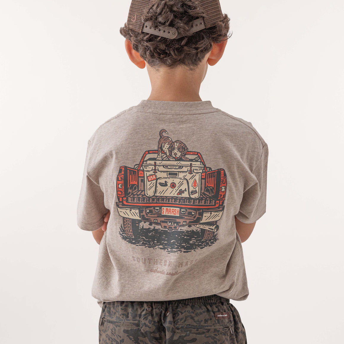 Washed Burnt Taupe | On Model Back