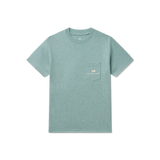 Washed Moss Blue Heather | Front
