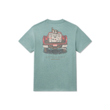 Washed Moss Blue Heather