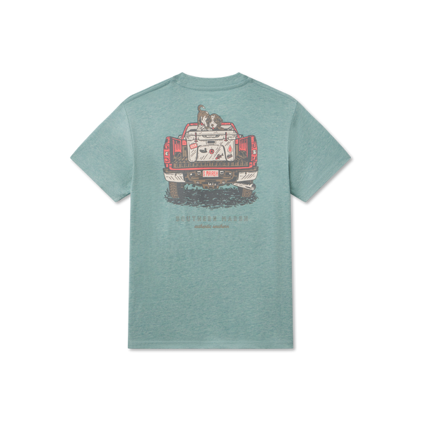 Washed Moss Blue Heather