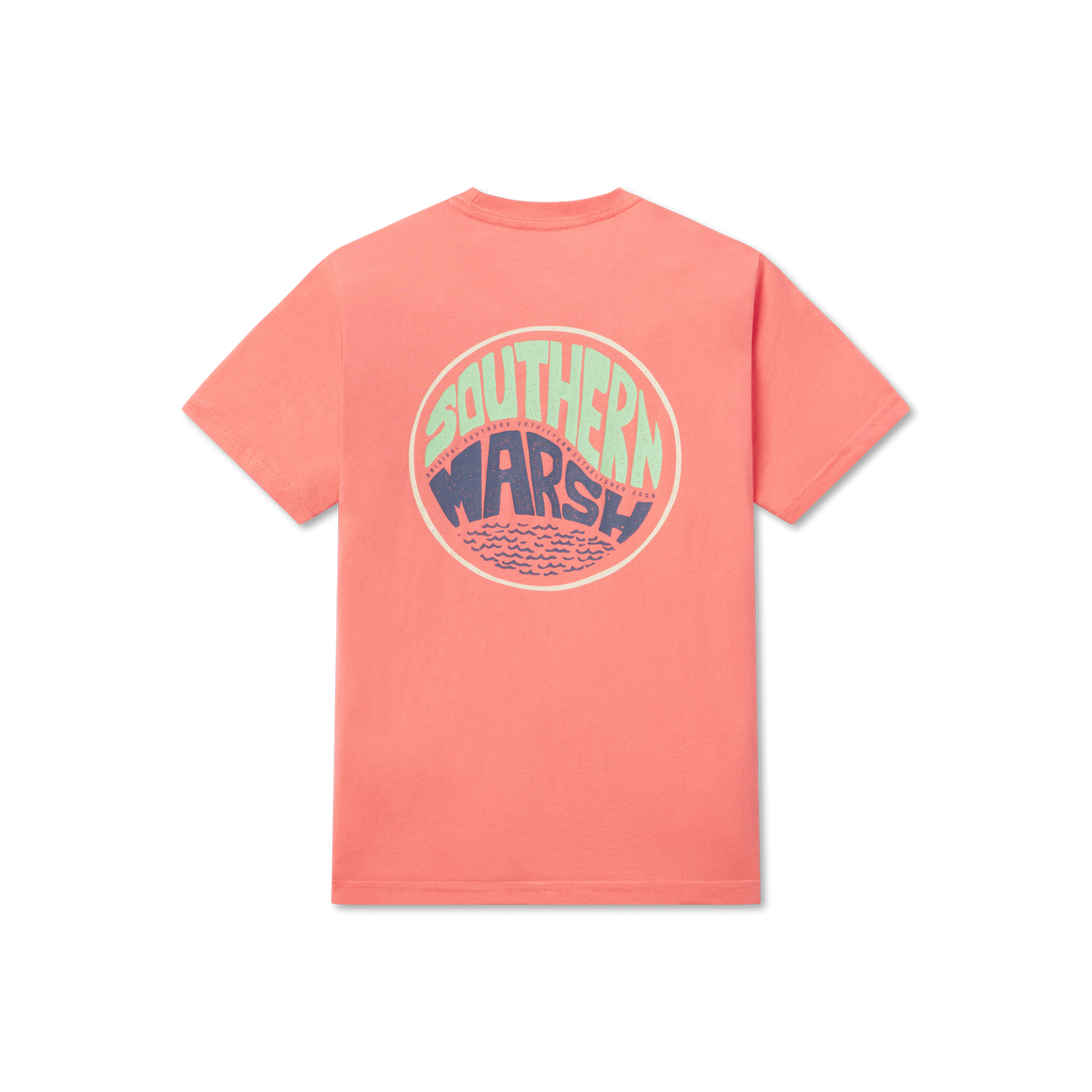 Coral | Youth Retro Riptide Tee