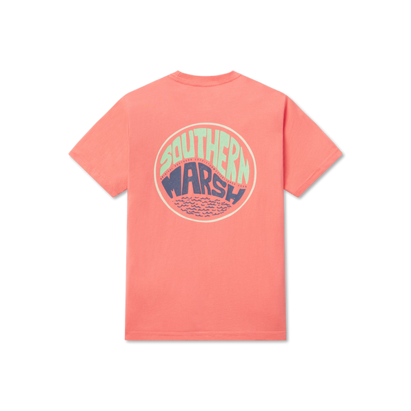 Coral | Youth Retro Riptide Tee