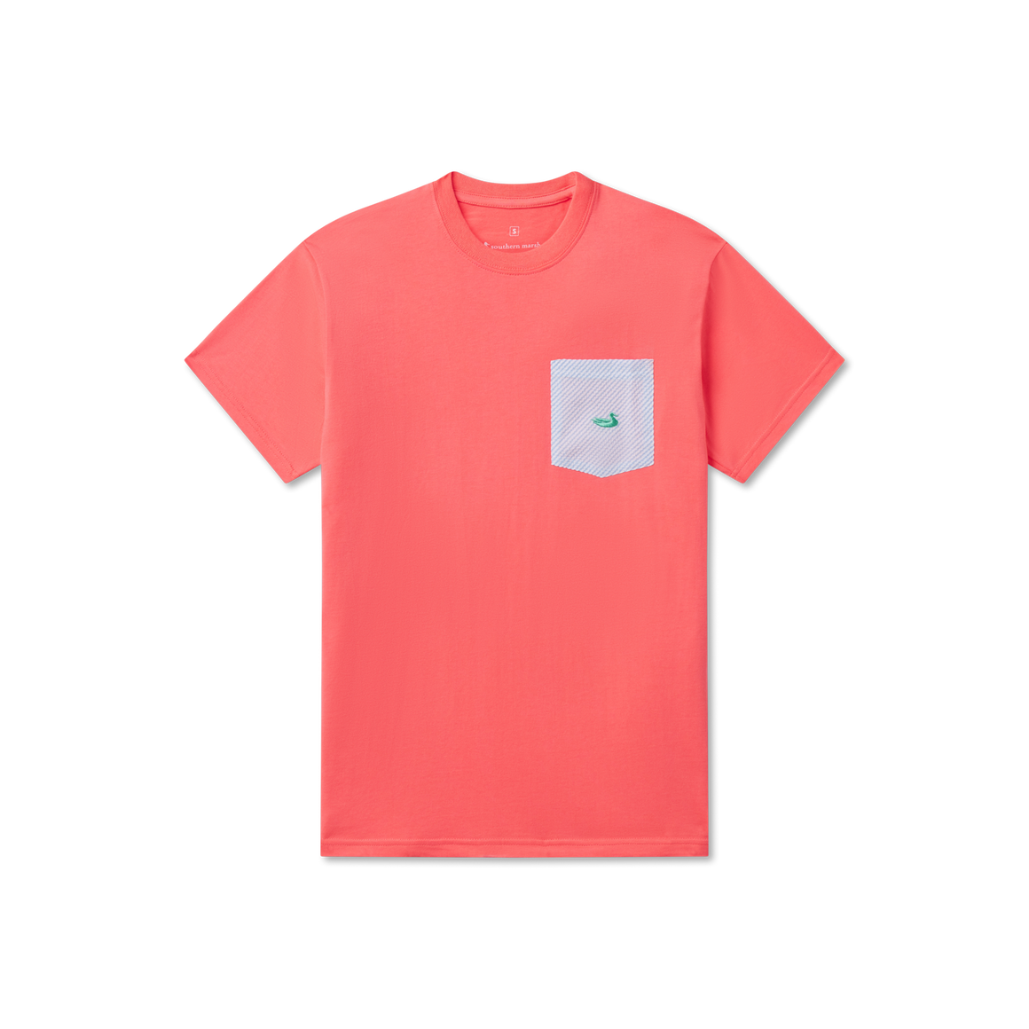 Coral with Blue