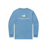 Breaker Blue | Youth Authentic Tee | Long Sleeve T-Shirt