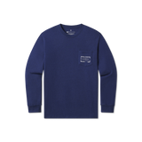 Washed Navy Heather | Front