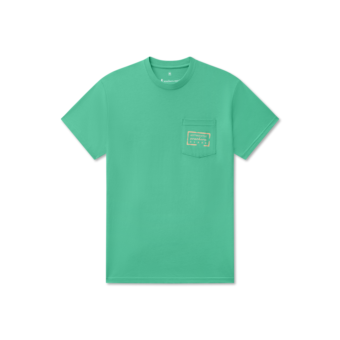 Bimini Green | Youth Authentic Tee | Short Sleeve T-Shirt | Front