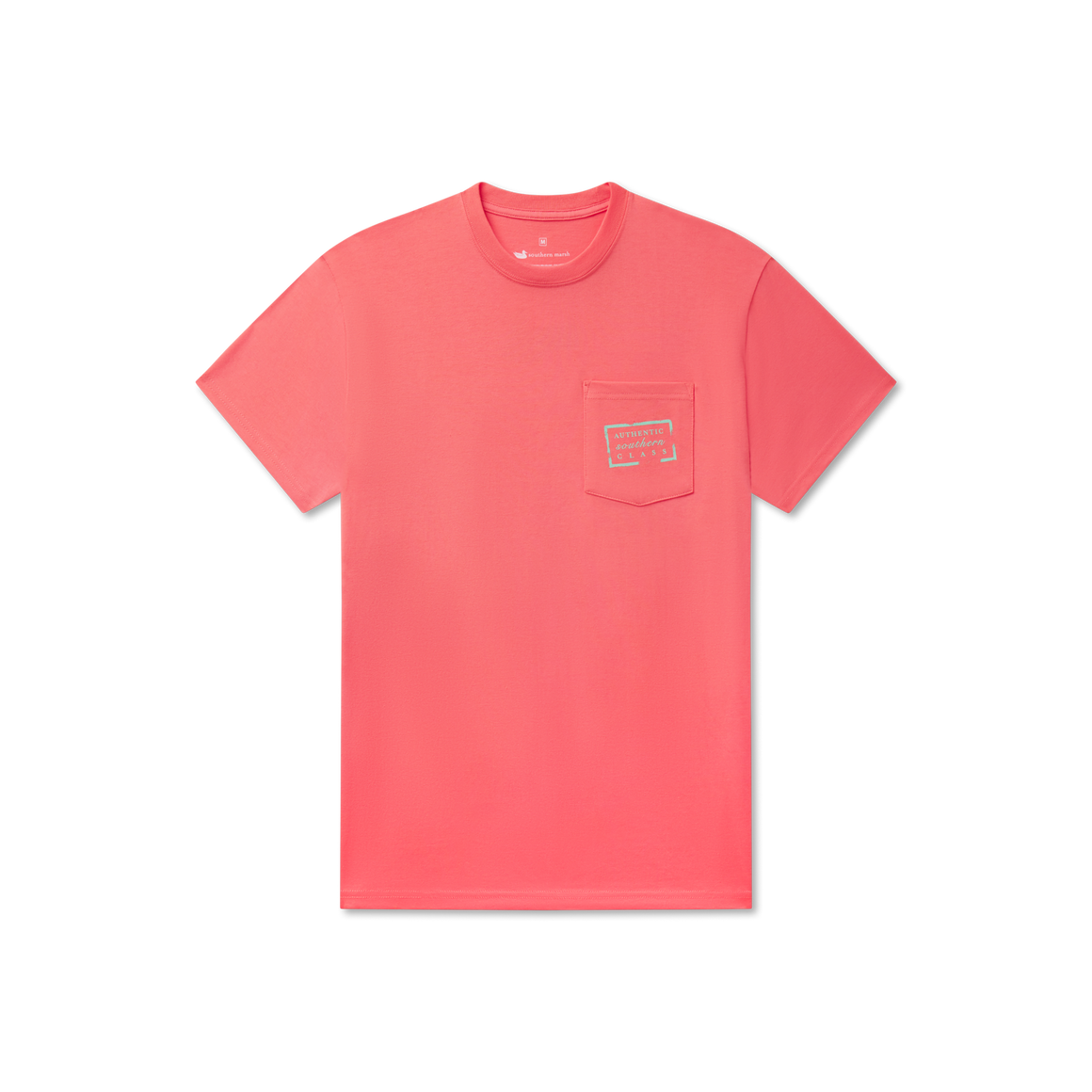 Coral | Youth Authentic Tee | Short Sleeve T-Shirt | Front