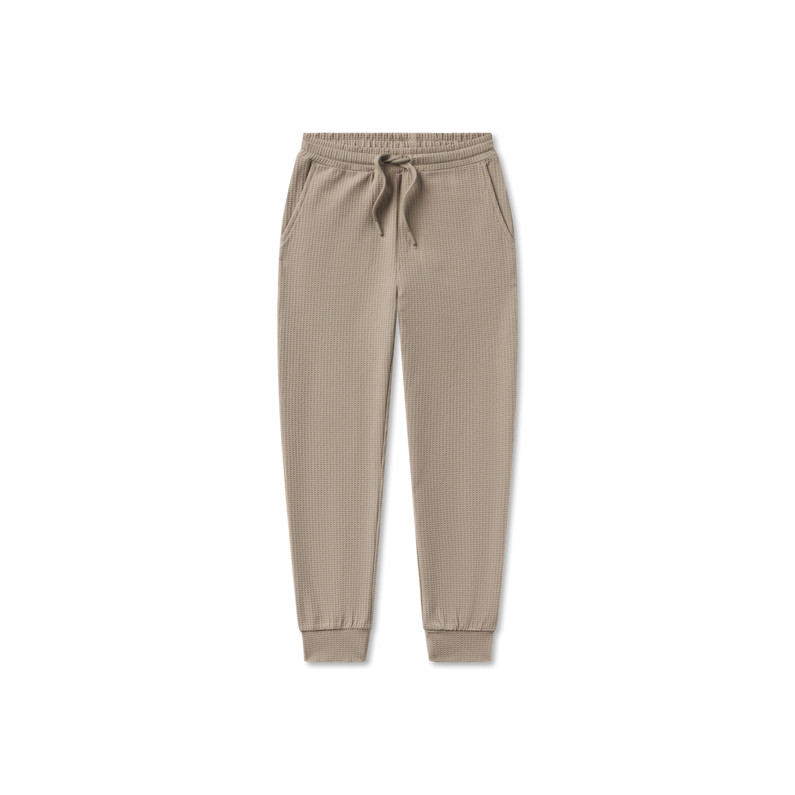 Burnt Taupe Waffle Knit