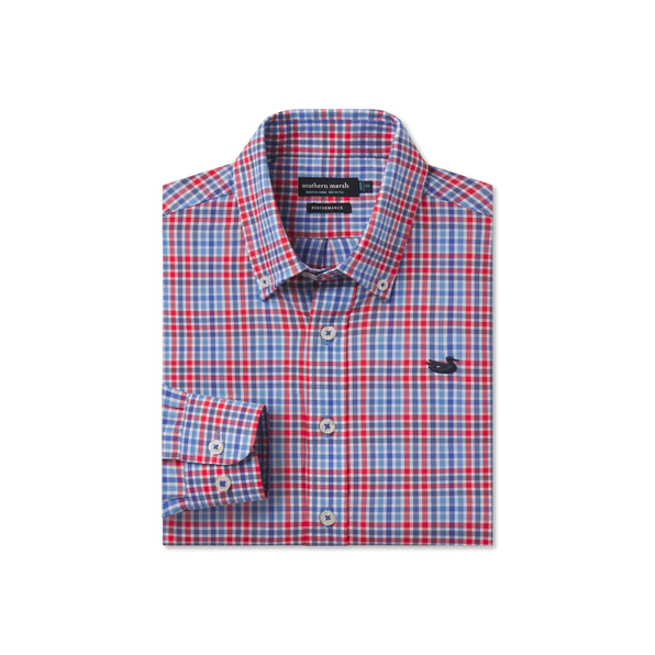 Navy &   Red