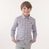 Navy & Red | On Model Front
