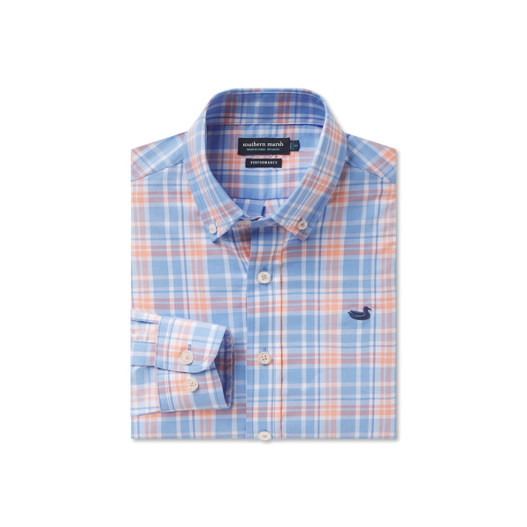 French Blue &     Peach