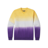 Purple and Yellow Dip Dye