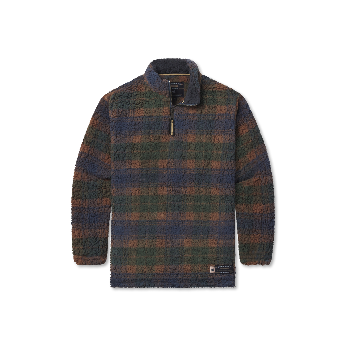 Navy and Dark Green