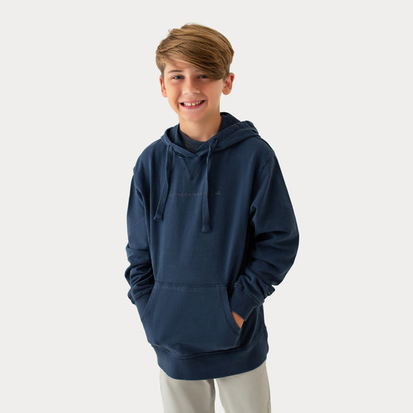 Washed Navy | On Model Front