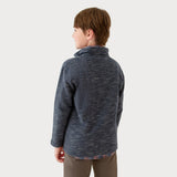 Washed Navy Heather | On Model Back