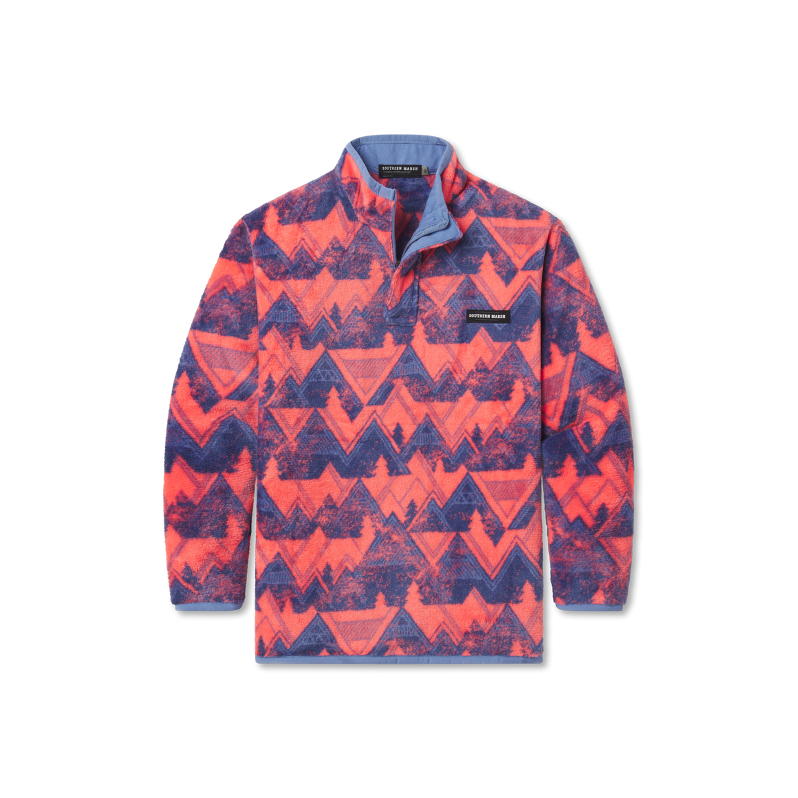 Mountain Purple and Coral