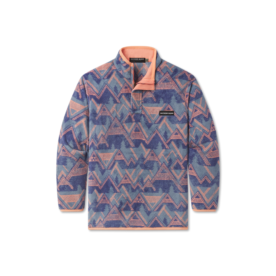 Purple  and Peach