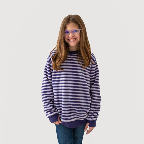 Wharf Purple and Mountain Purple | On Model Front