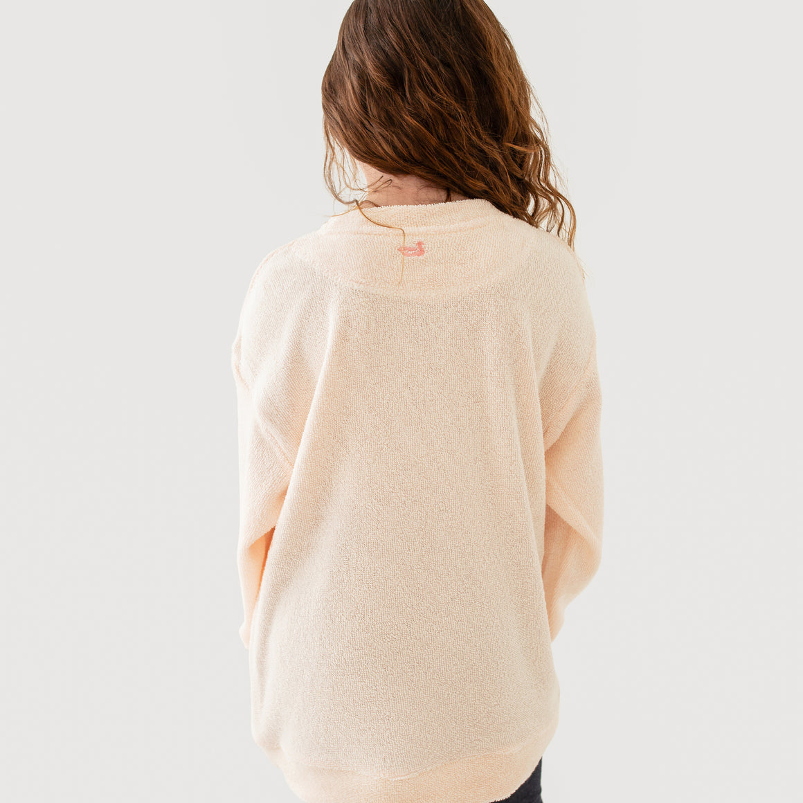 Pinkish White | On Model Back
