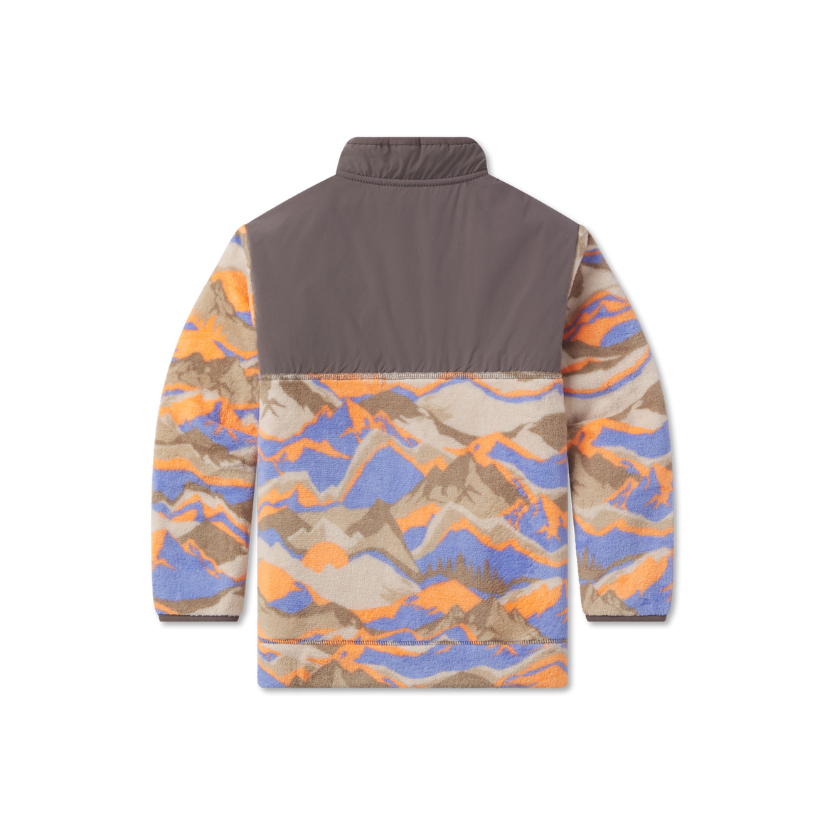Burnt  Taupe  And Royal Blue | Back
