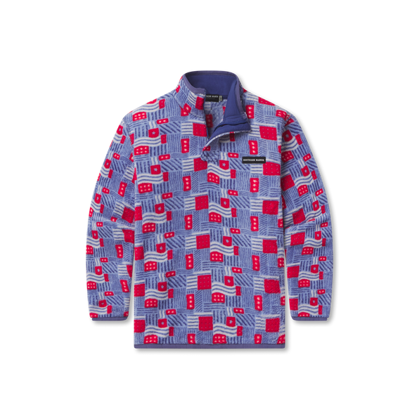 Washed Blue Spangled