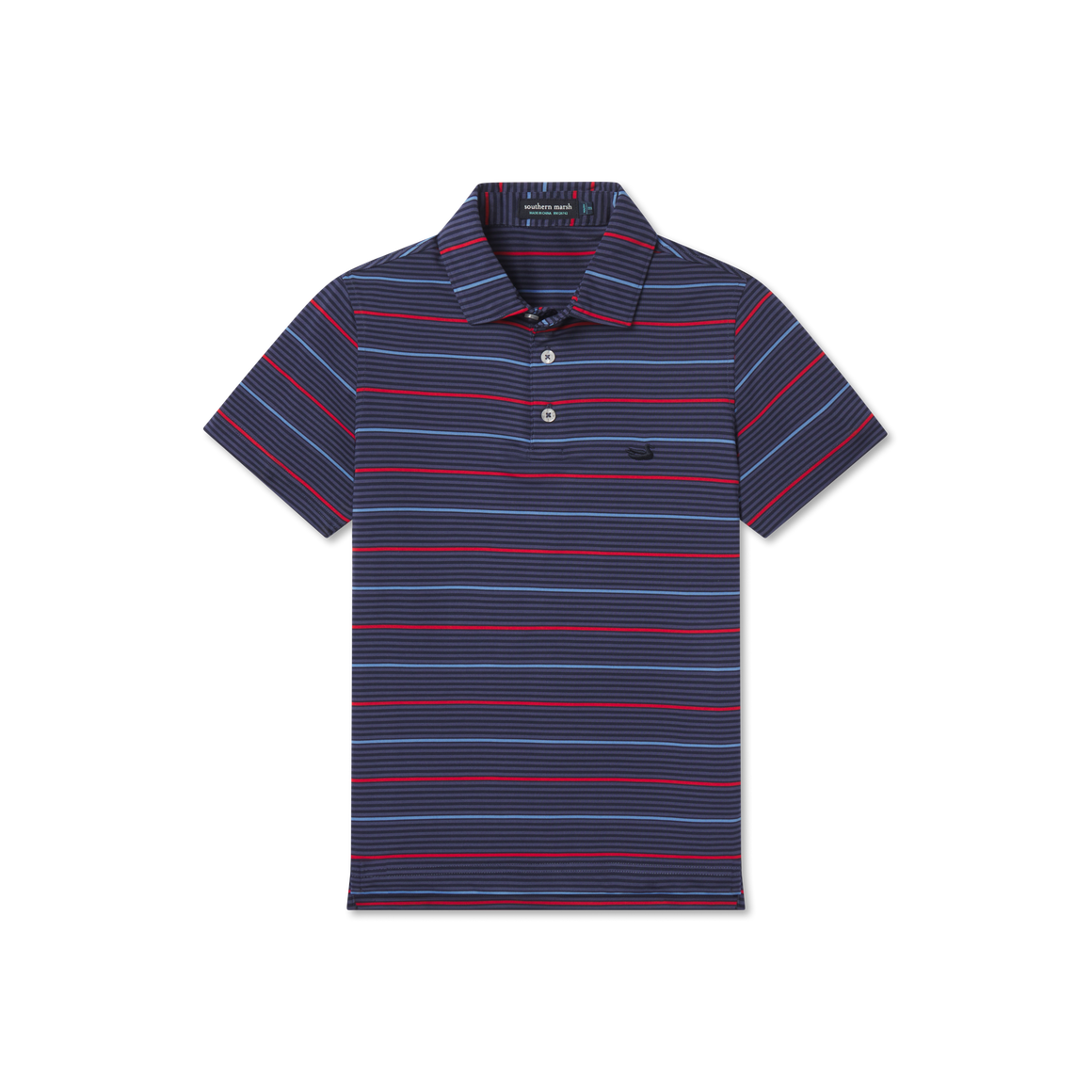 Navy & Red Gridiron | Front