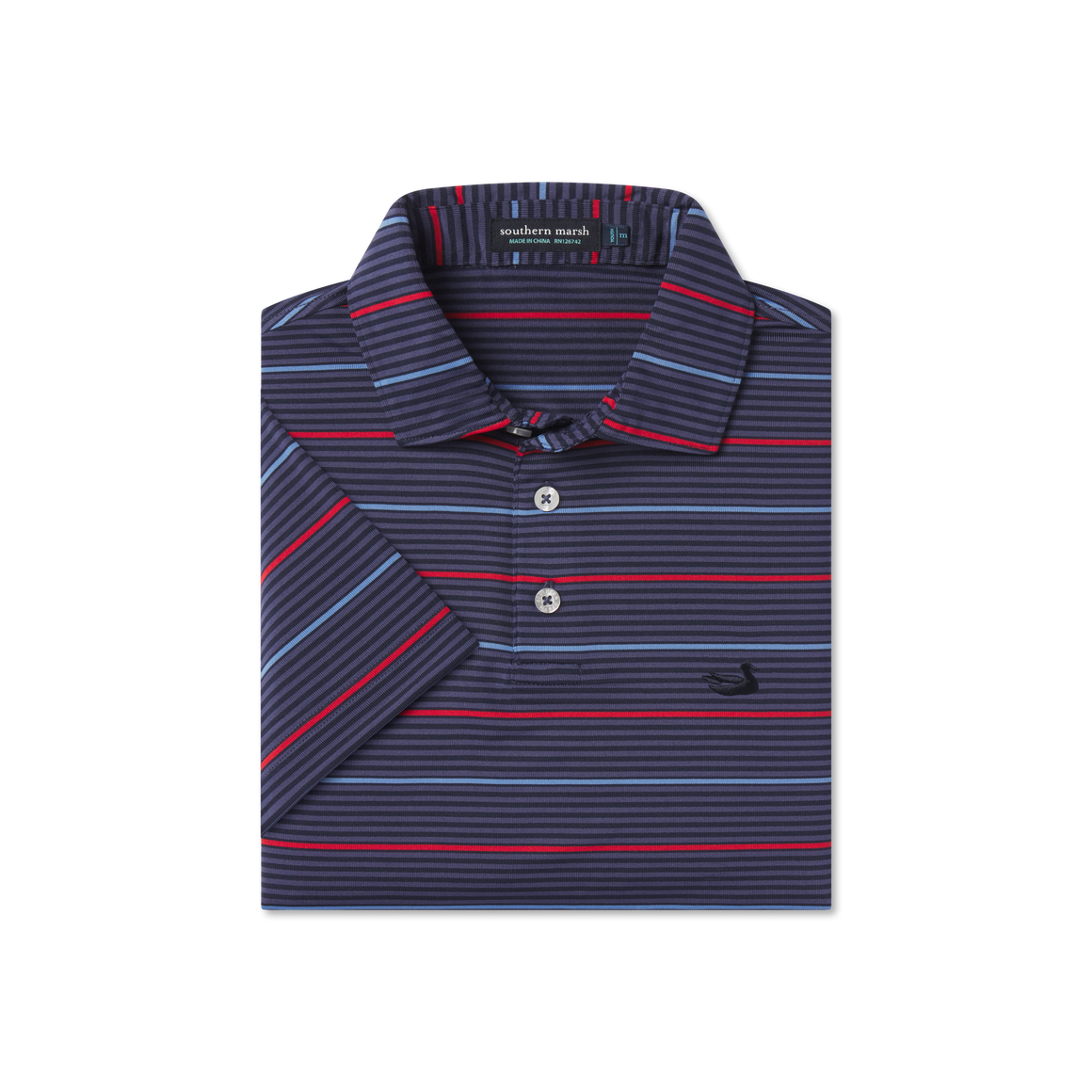Navy & Red Gridiron