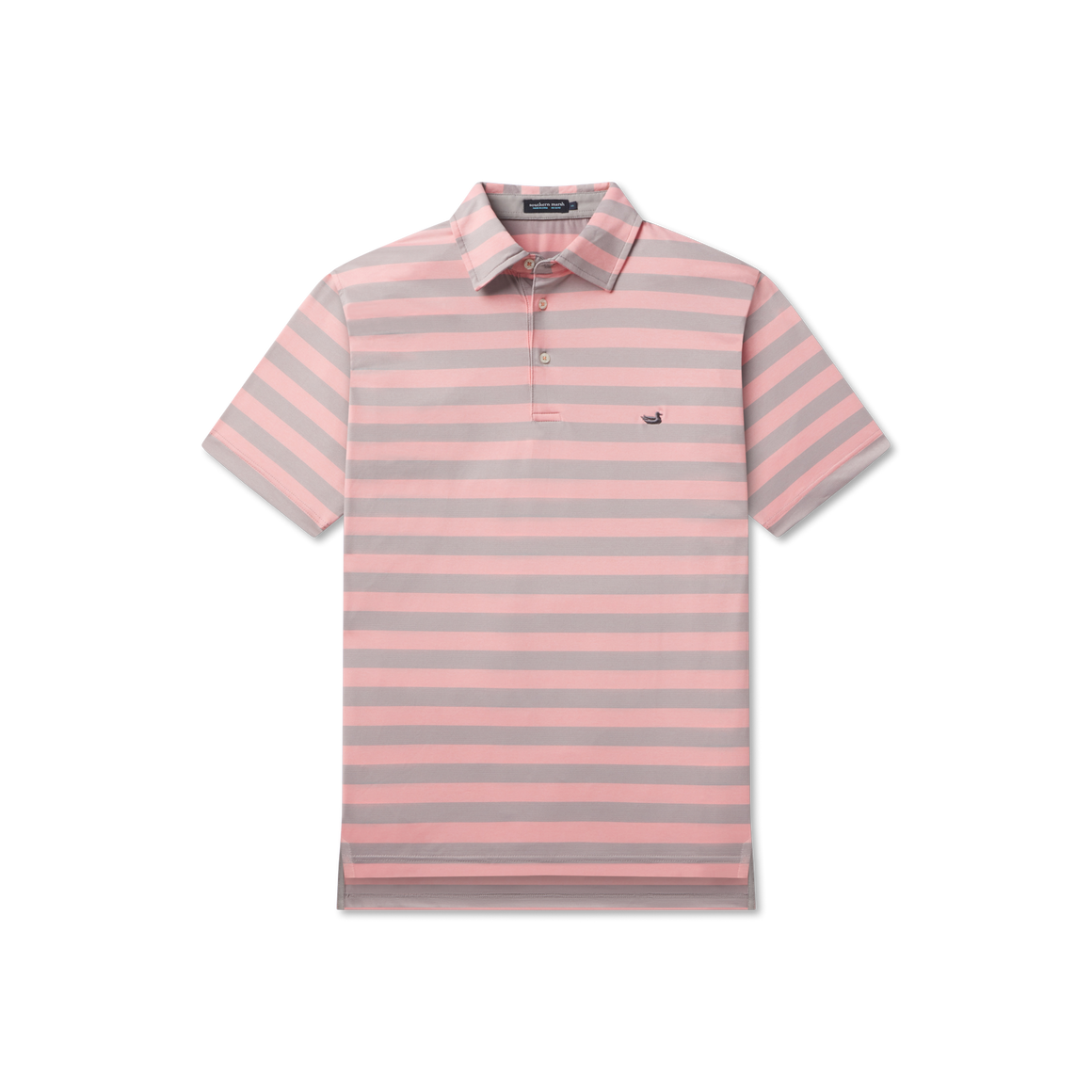 Gray and Peach Stripe | Front