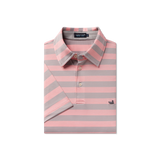 Gray and Peach Stripe
