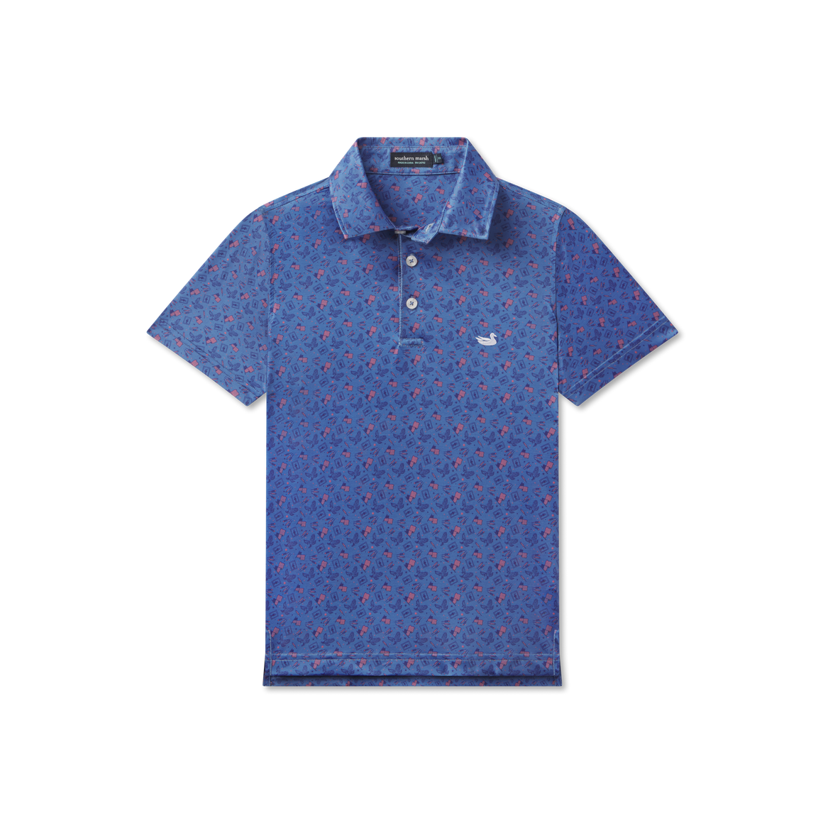 French Blue Flags  | Front