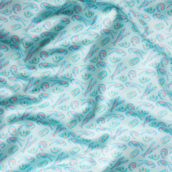 Antigua  Blue | Print Zoom