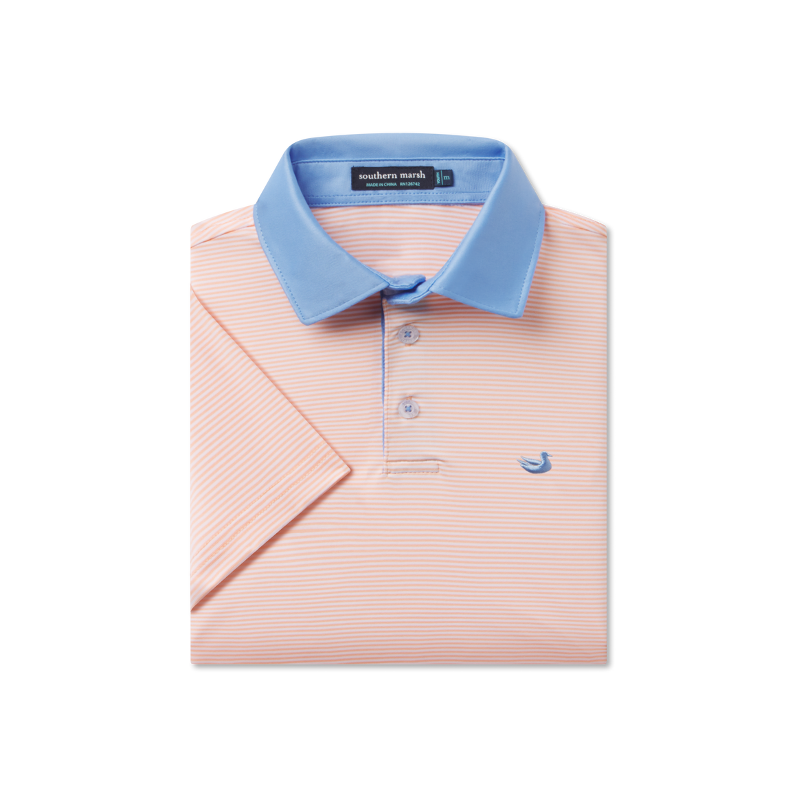 Peach & White