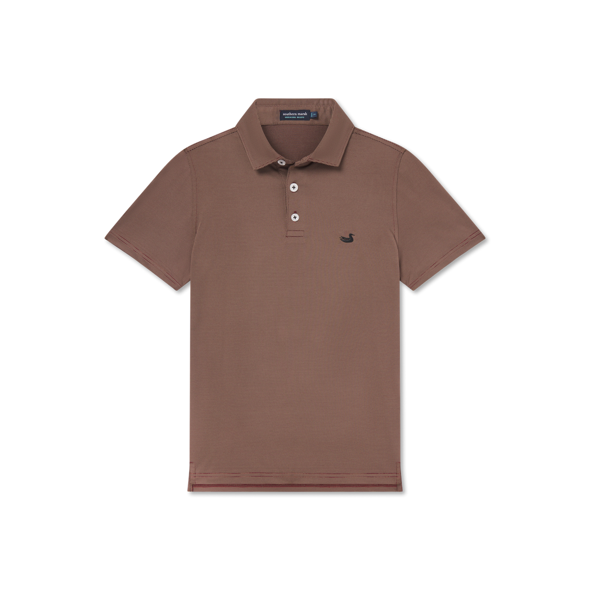 Maroon and Tan Stripe | Front