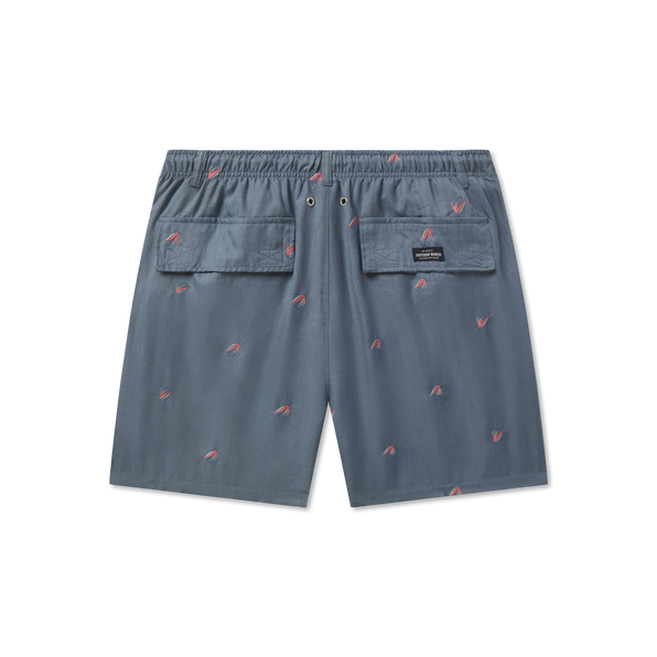 Navy Chambray Fly | Back